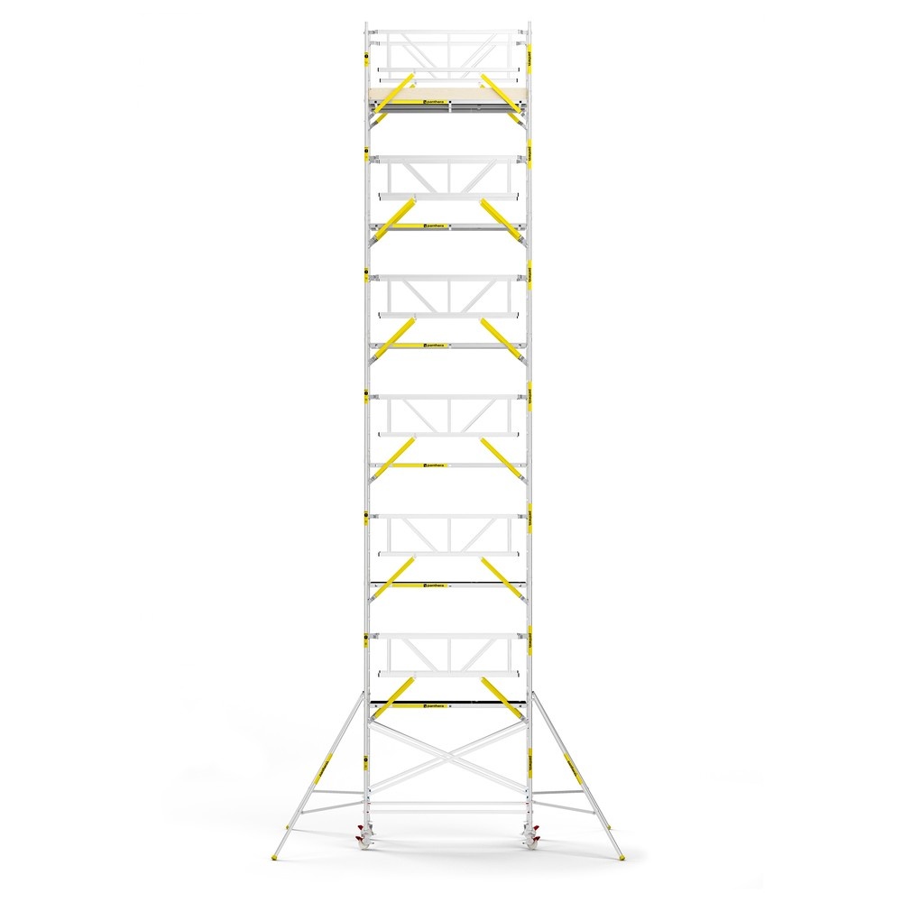 Panthera PRO 135x245 14,2m werkhoogte met dubbele voorloopleuning carbon vloer