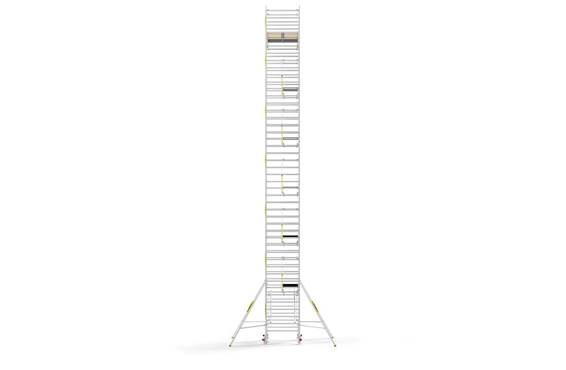 Panthera PRO 135x245 14,2m werkhoogte met dubbele voorloopleuning carbon vloer