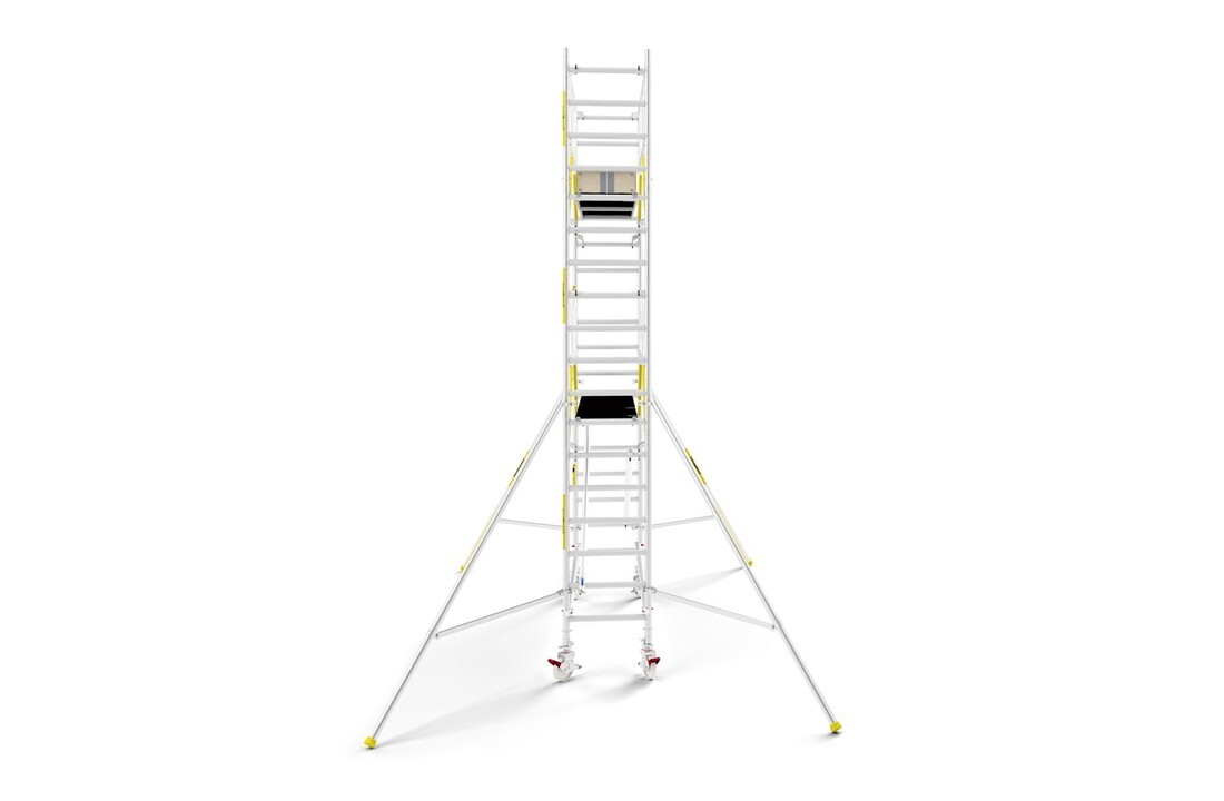 Panthera PRO 75x245 6,2m werkhoogte met dubbele voorloopleuning carbon vloer
