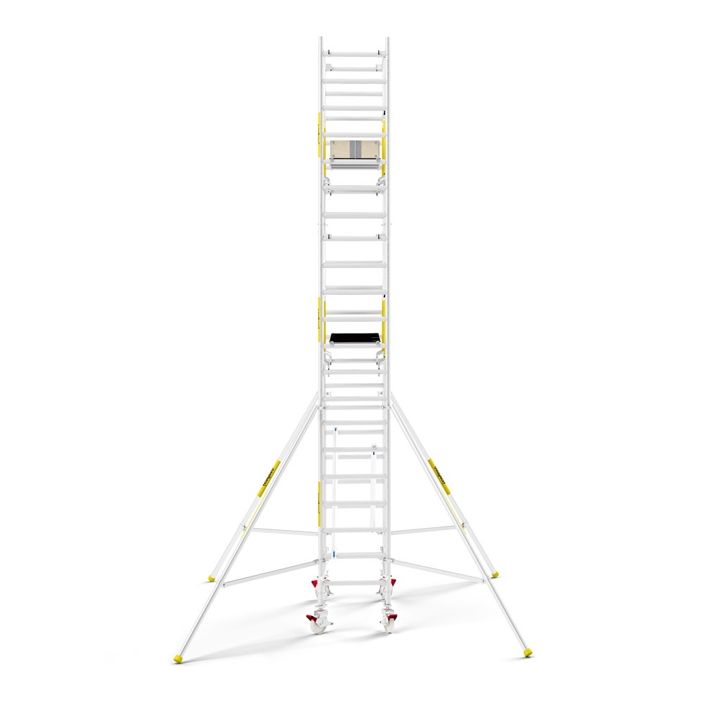Panthera PRO 75x185 7,2m werkhoogte met dubbele voorloopleuning carbon vloer