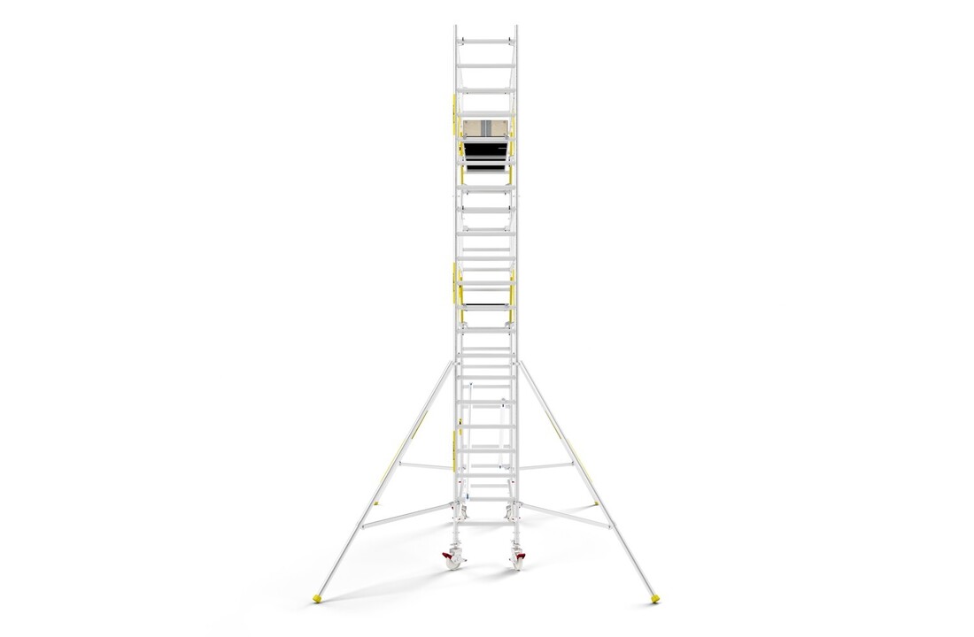 Panthera PRO 75x245 7,2m werkhoogte met dubbele voorloopleuning carbon vloer
