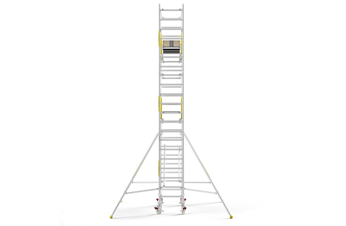Panthera PRO 75x305 7,2m werkhoogte met dubbele voorloopleuning carbon vloer
