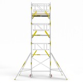 Panthera PRO 75x185 8,2m werkhoogte met dubbele voorloopleuning carbon vloer