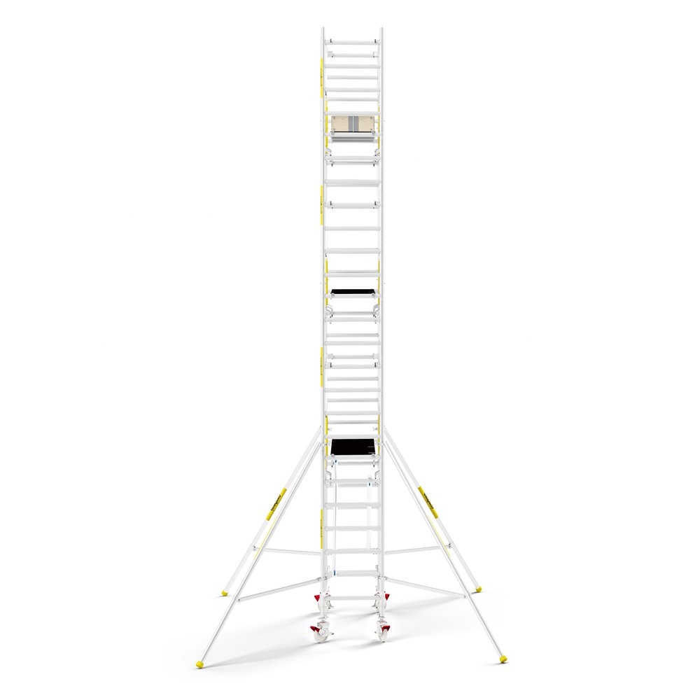 Panthera PRO 75x185 8,2m werkhoogte met dubbele voorloopleuning carbon vloer