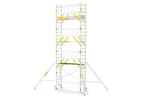 Panthera PRO 75x245 8,2m werkhoogte met dubbele voorloopleuning carbon vloer