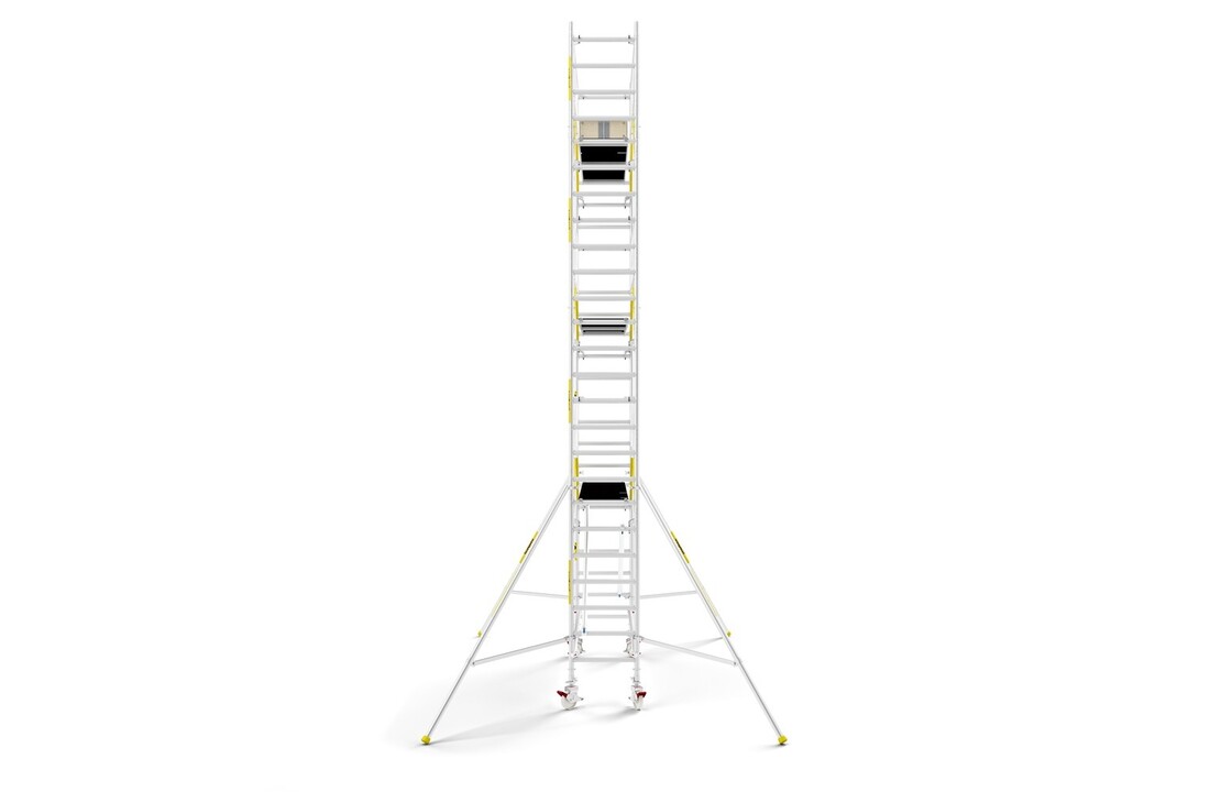 Panthera PRO 75x245 8,2m werkhoogte met dubbele voorloopleuning carbon vloer