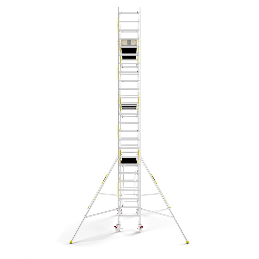 Panthera PRO 75x245 8,2m werkhoogte met dubbele voorloopleuning carbon vloer