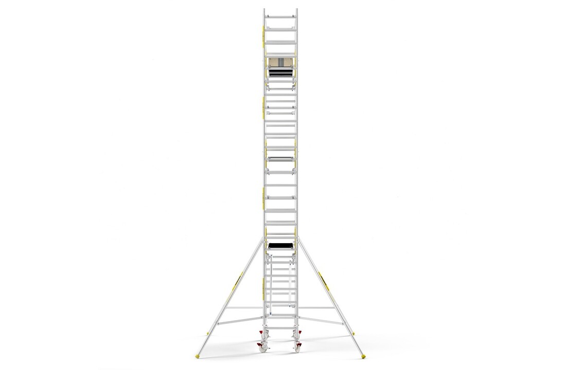 Panthera PRO 75x305 8,2m werkhoogte met dubbele voorloopleuning carbon vloer