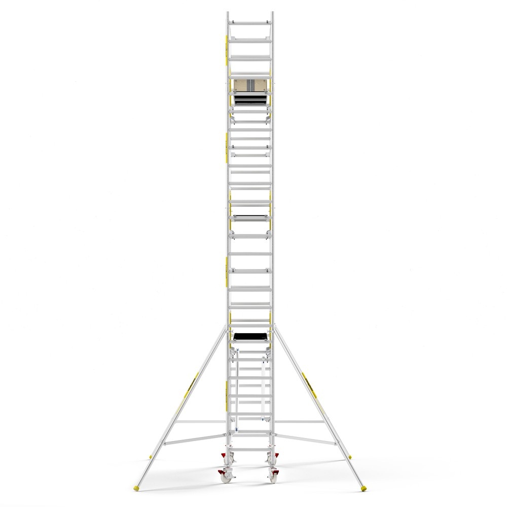 Panthera PRO 75x305 8,2m werkhoogte met dubbele voorloopleuning carbon vloer