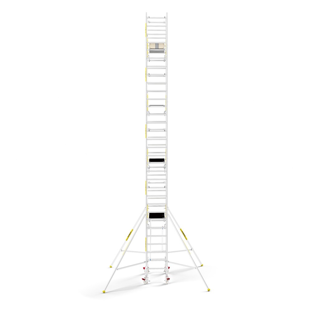 Panthera PRO 75x185 10,2m werkhoogte met dubbele voorloopleuning carbon vloer