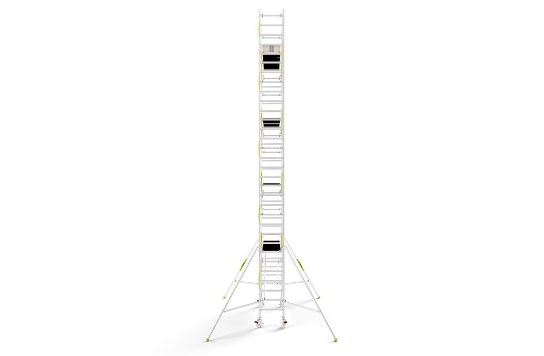 Panthera PRO 75x245 10,2m werkhoogte met dubbele voorloopleuning carbon vloer