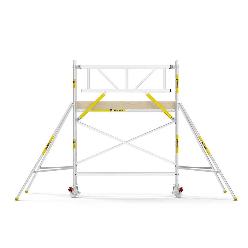 Panthera PRO 90x245 4,2m werkhoogte met dubbele voorloopleuning