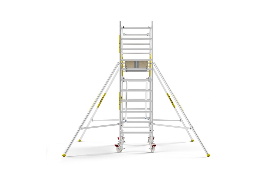 Panthera PRO 90x245 4,2m werkhoogte met dubbele voorloopleuning