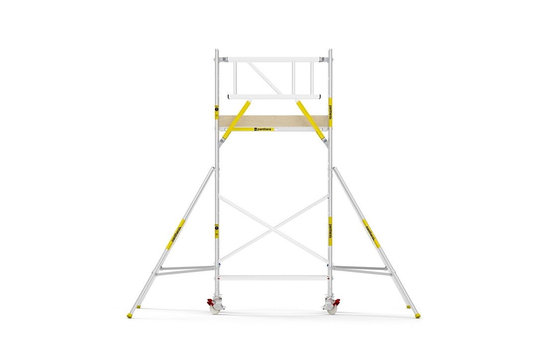 Panthera PRO 90x185 5,2m werkhoogte met dubbele voorloopleuning