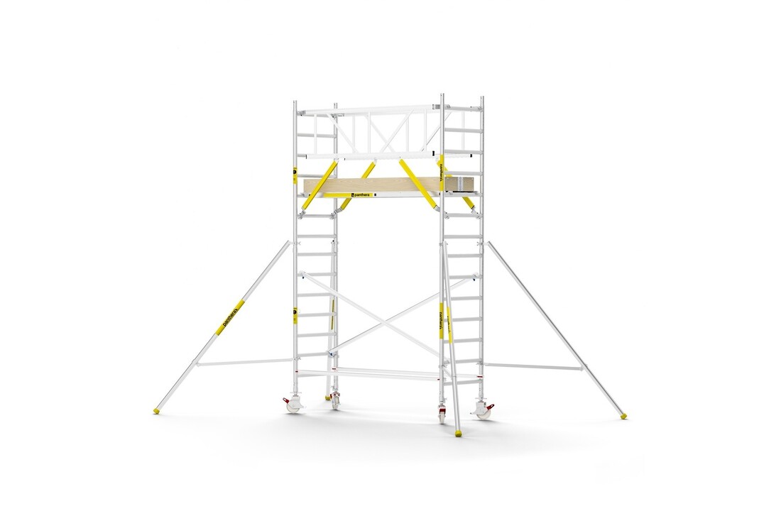 Panthera PRO 90x245 5,2m werkhoogte met dubbele voorloopleuning