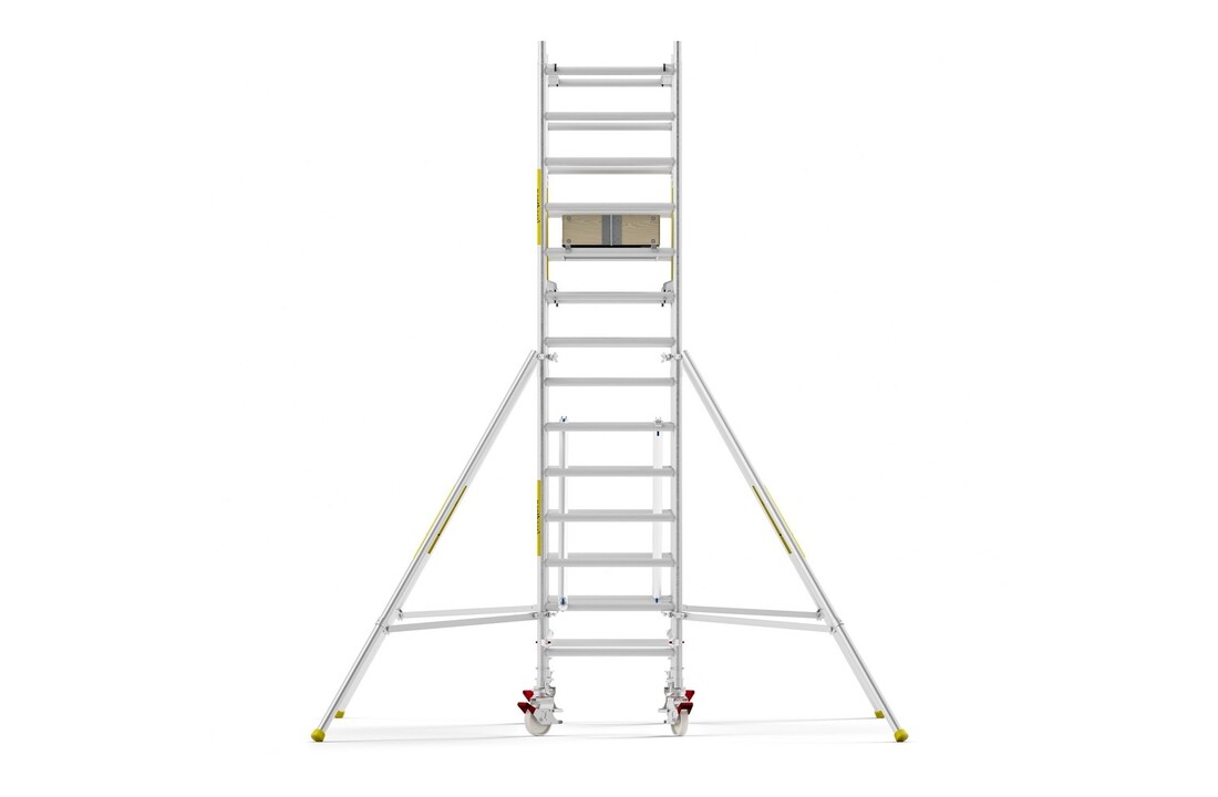 Panthera PRO 90x305 5,2m werkhoogte met dubbele voorloopleuning
