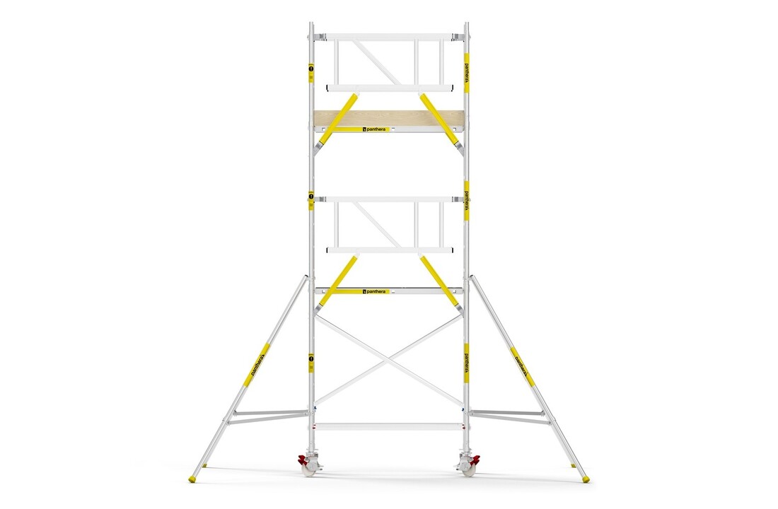 Panthera PRO 90x185 6,2m werkhoogte met dubbele voorloopleuning