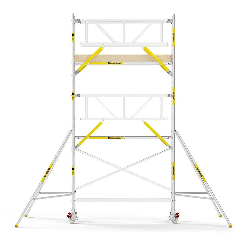 Panthera PRO 90x245 6,2m werkhoogte met dubbele voorloopleuning