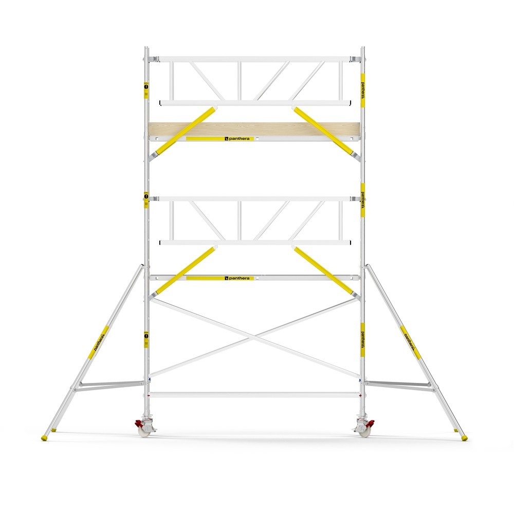 Panthera PRO 90x305 6,2m werkhoogte met dubbele voorloopleuning