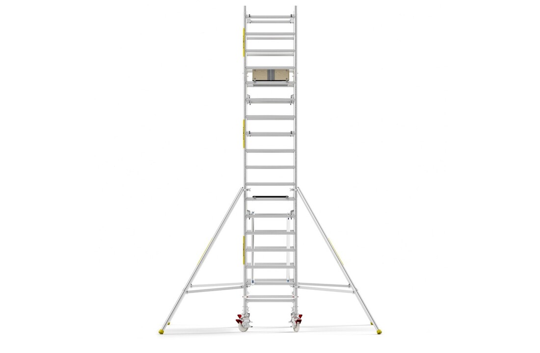 Panthera PRO 90x305 6,2m werkhoogte met dubbele voorloopleuning