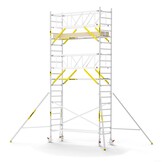 Panthera PRO 90x305 7,2m werkhoogte met dubbele voorloopleuning