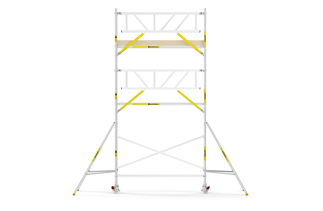 Panthera PRO 90x305 7,2m werkhoogte met dubbele voorloopleuning