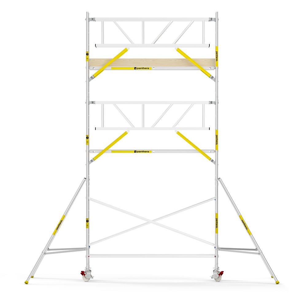 Panthera PRO 90x305 7,2m werkhoogte met dubbele voorloopleuning