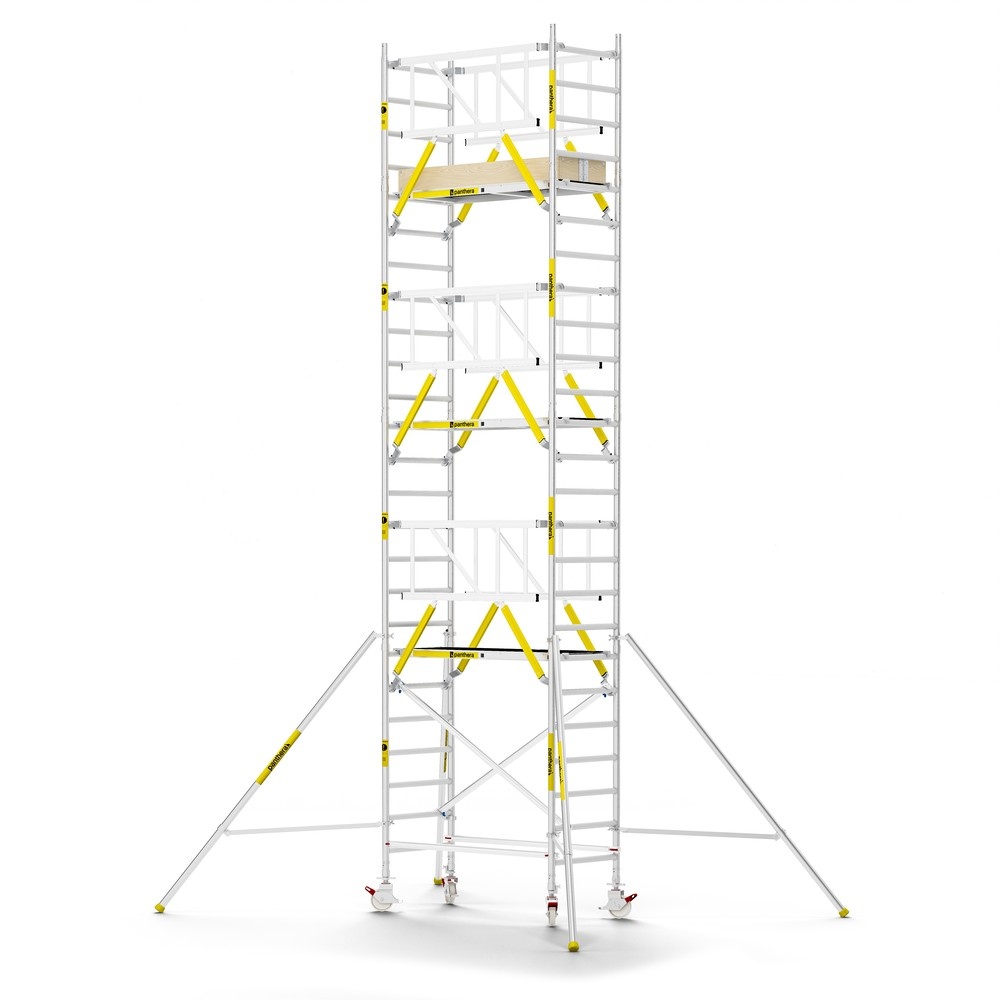 Panthera PRO 90x185 8,2m werkhoogte met dubbele voorloopleuning