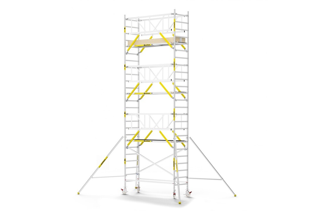 Panthera PRO 90x245 8,2m werkhoogte met dubbele voorloopleuning