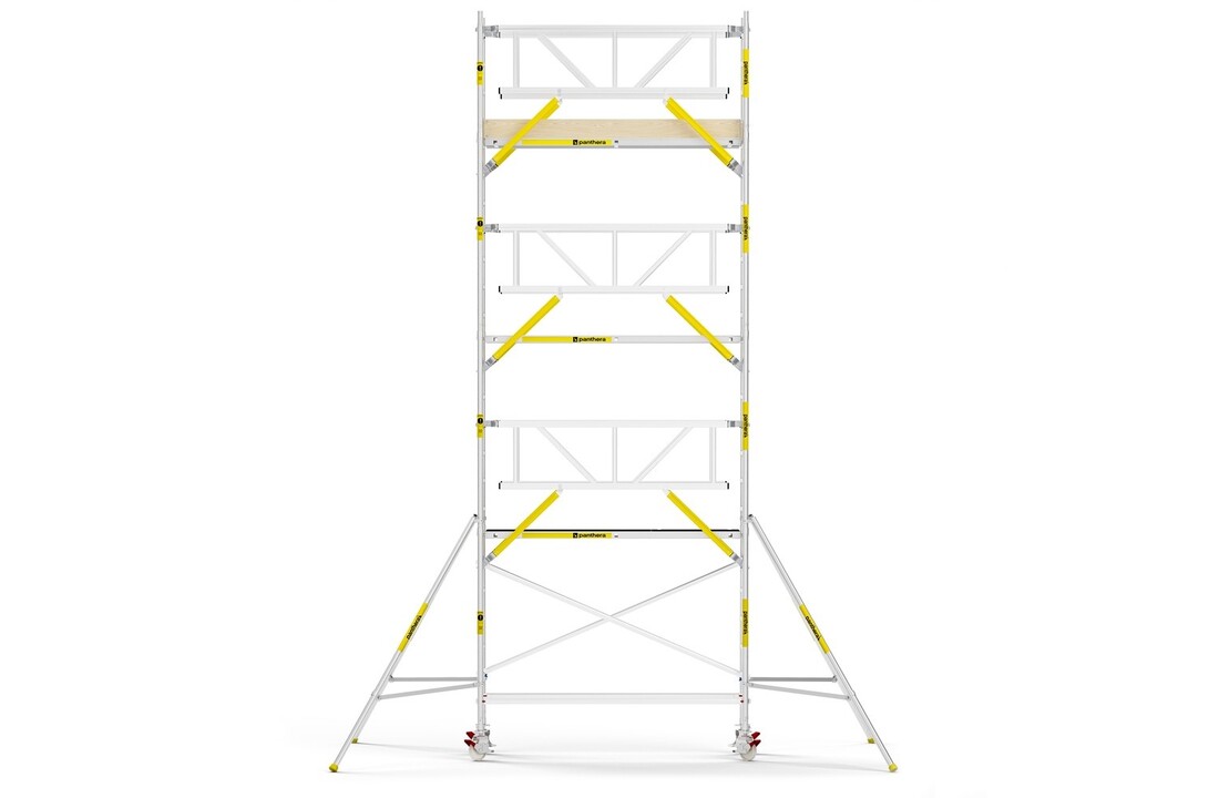Panthera PRO 90x245 8,2m werkhoogte met dubbele voorloopleuning