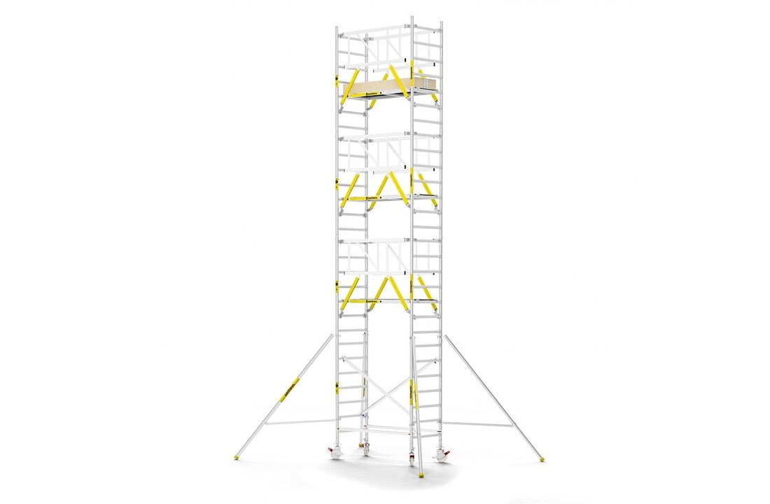 Panthera PRO 90x185 9,2m werkhoogte met dubbele voorloopleuning