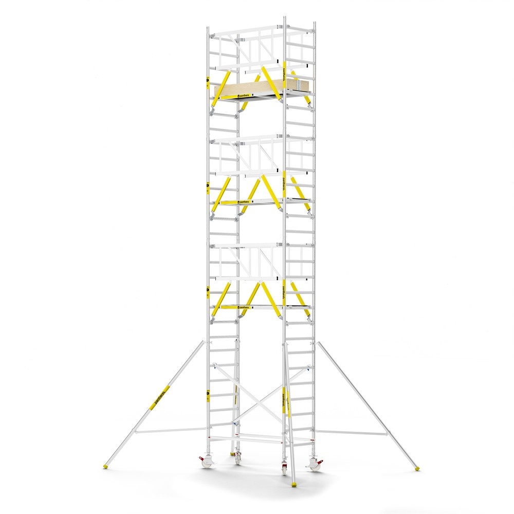 Panthera PRO 90x185 9,2m werkhoogte met dubbele voorloopleuning