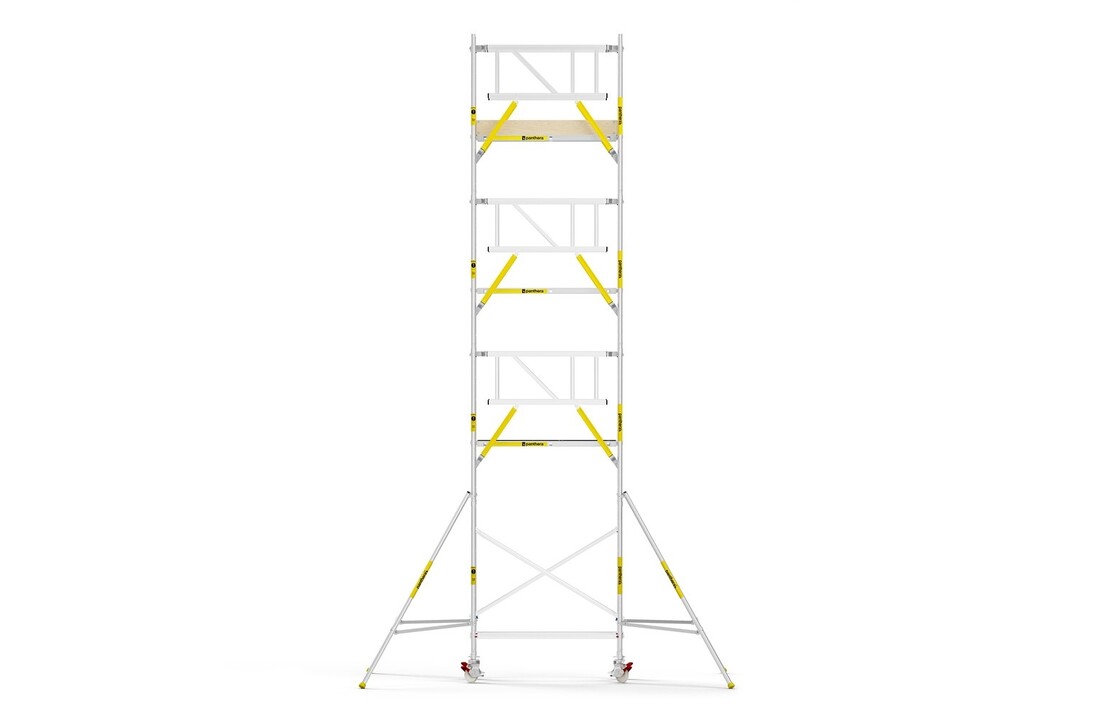 Panthera PRO 90x185 9,2m werkhoogte met dubbele voorloopleuning
