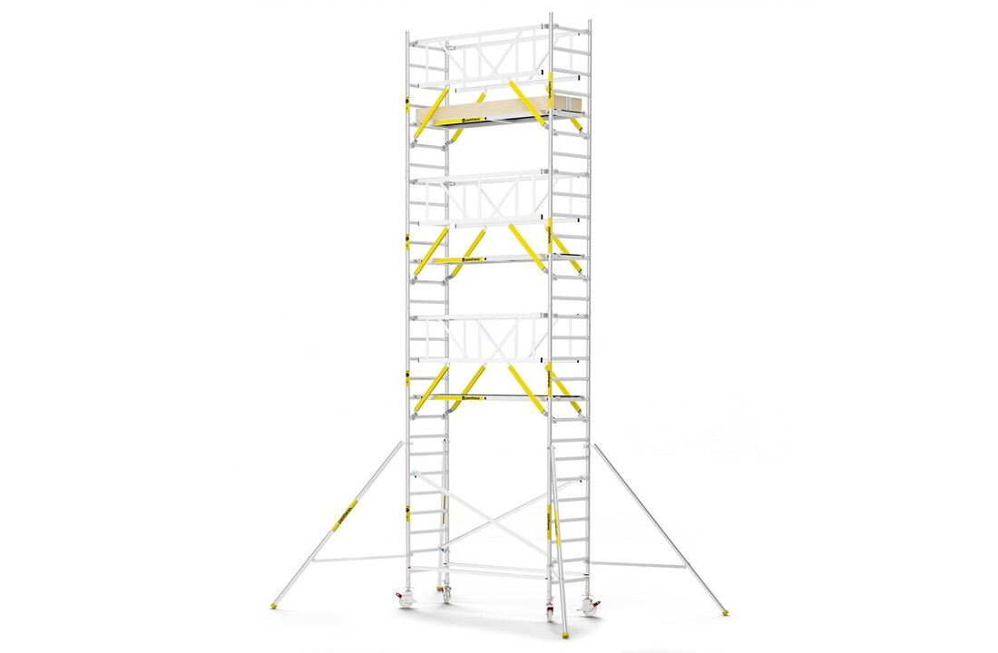 Panthera PRO 90x245 9,2m werkhoogte met dubbele voorloopleuning