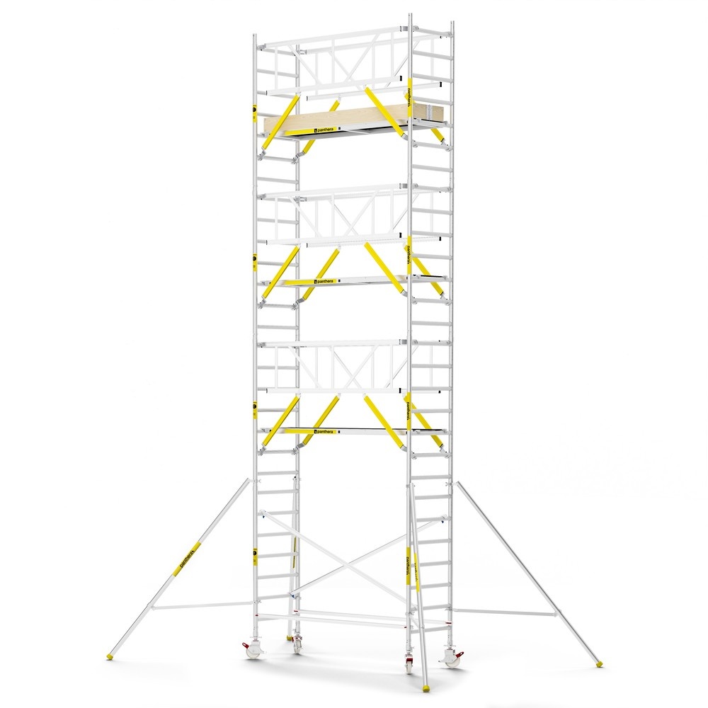 Panthera PRO 90x245 9,2m werkhoogte met dubbele voorloopleuning