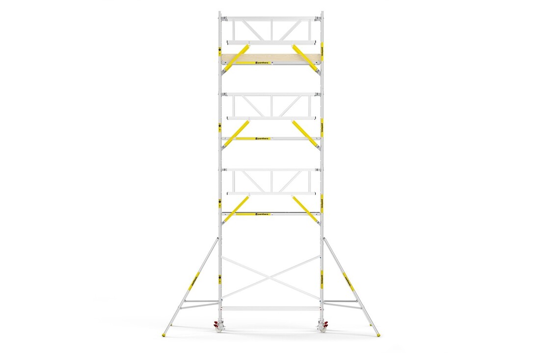 Panthera PRO 90x245 9,2m werkhoogte met dubbele voorloopleuning