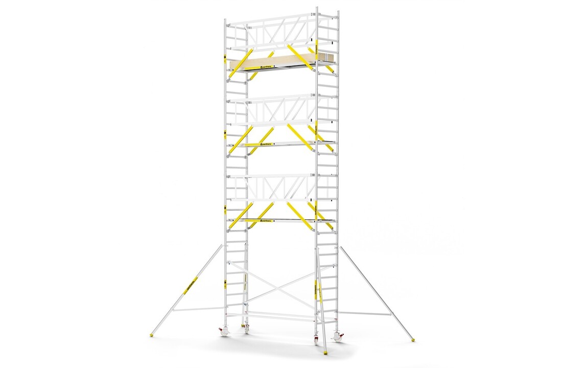 Panthera PRO 90x305 9,2m werkhoogte met dubbele voorloopleuning