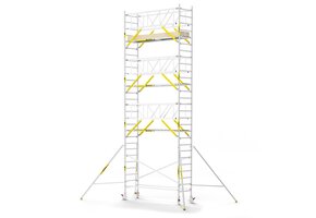 Panthera PRO 90x305 9,2m werkhoogte met dubbele voorloopleuning