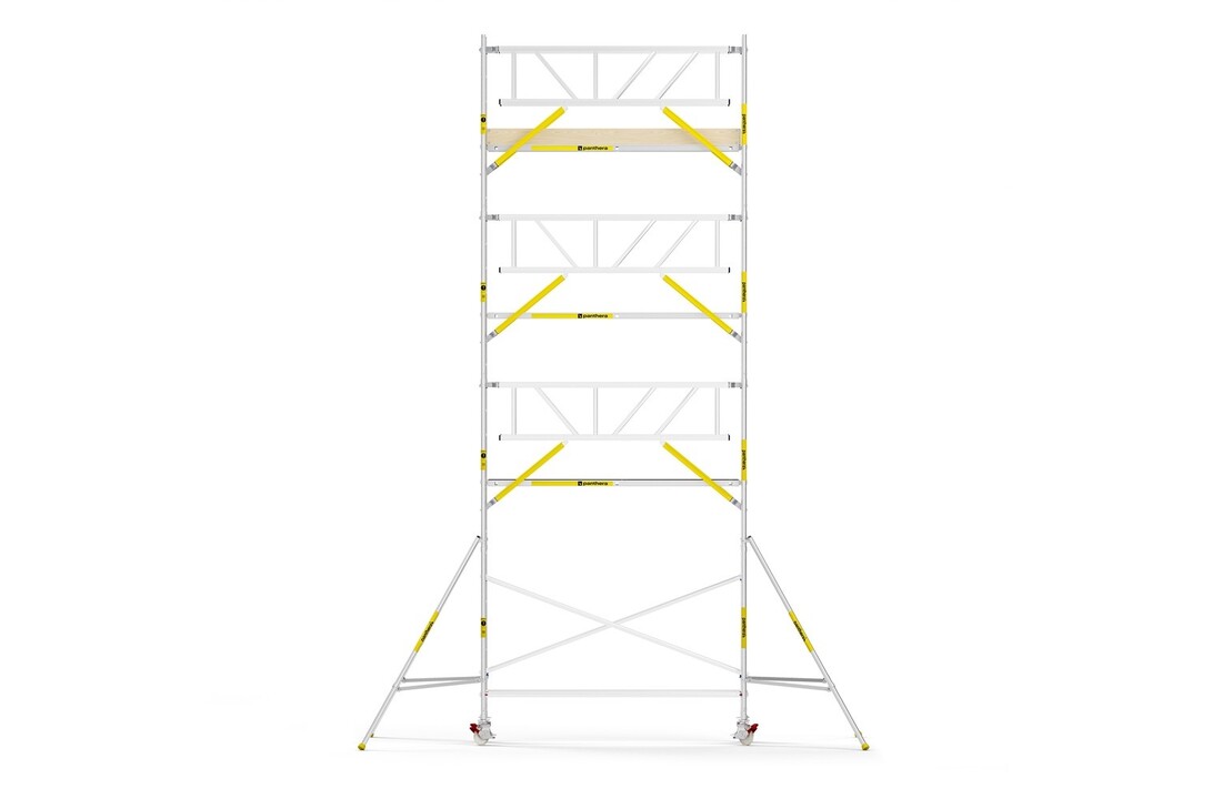 Panthera PRO 90x305 9,2m werkhoogte met dubbele voorloopleuning