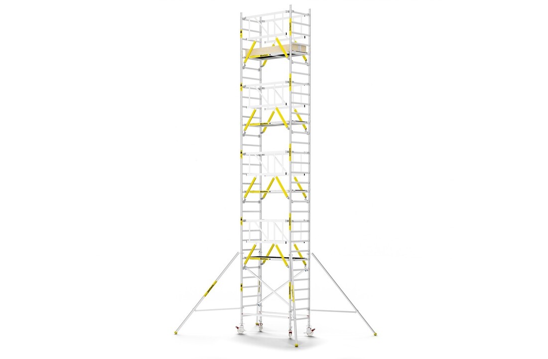Panthera PRO 90x185 10,2m werkhoogte met dubbele voorloopleuning