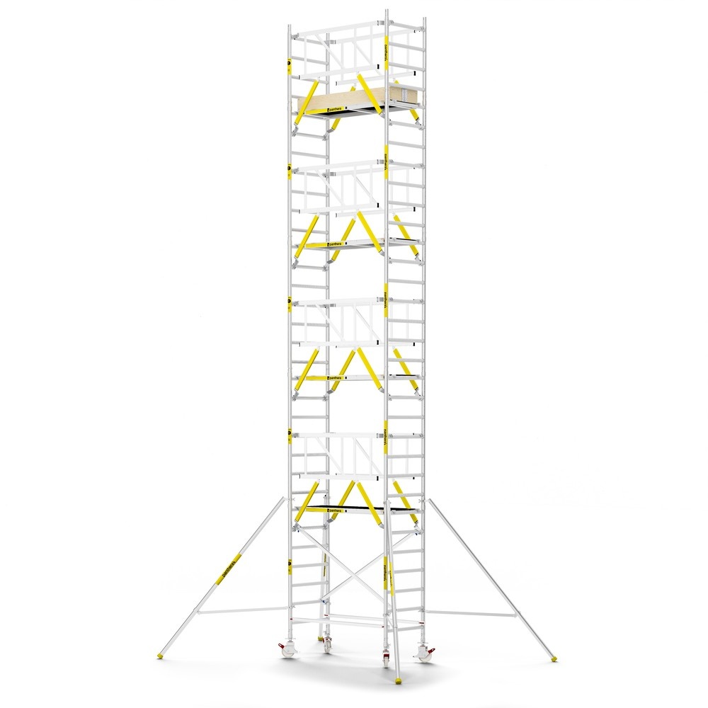 Panthera PRO 90x185 10,2m werkhoogte met dubbele voorloopleuning