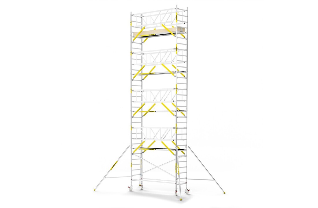 Panthera PRO 90x305 10,2m werkhoogte met dubbele voorloopleuning