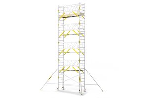 Panthera PRO 90x305 10,2m werkhoogte met dubbele voorloopleuning