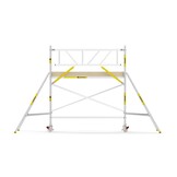 Panthera PRO 90x305 4,2m werkhoogte met dubbele voorloopleuning carbon vloer