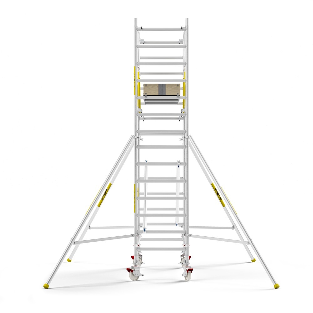 Panthera PRO 90x245 5,2m werkhoogte met dubbele voorloopleuning carbon vloer