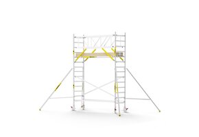 Panthera PRO 90x305 5,2m werkhoogte met dubbele voorloopleuning carbon vloer