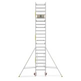 Panthera PRO 90x305 7,2m werkhoogte met dubbele voorloopleuning carbon vloer