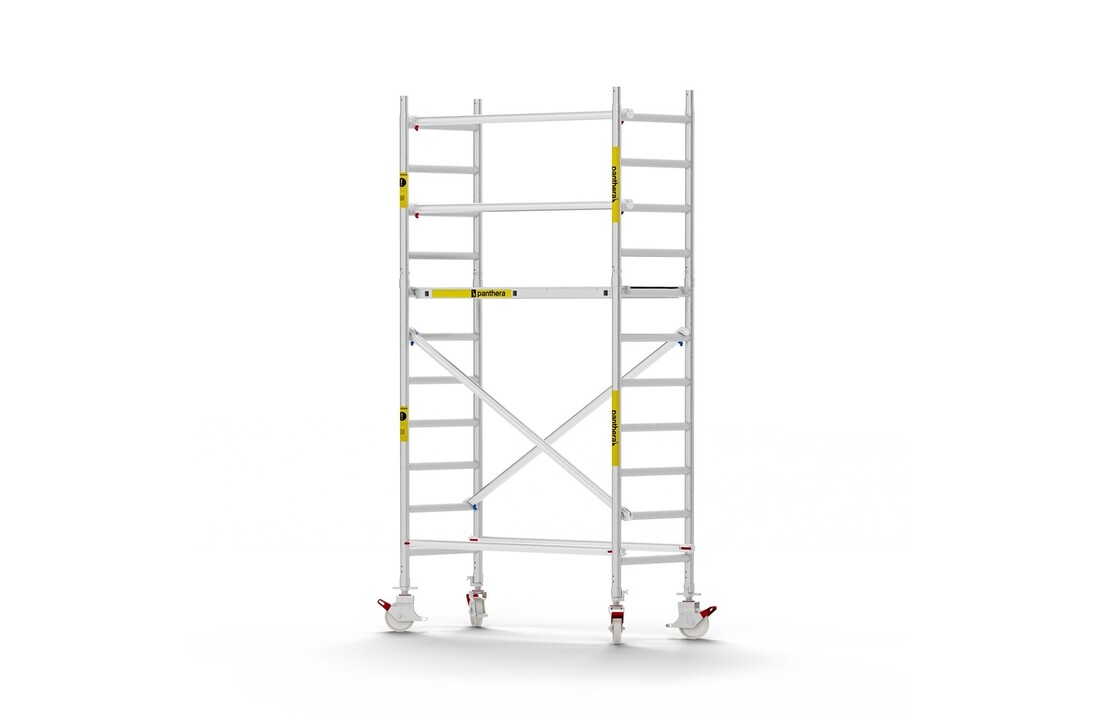 Panthera Basic 75x185 4,2m werkhoogte schoren carbon vloer