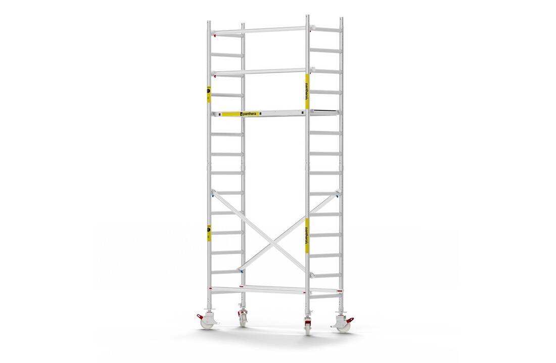 Panthera Basic 75x185 5,2m werkhoogte schoren carbon vloer