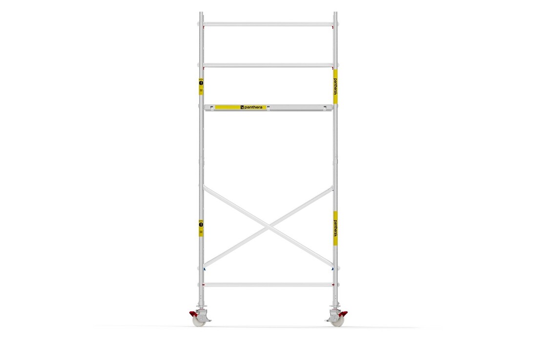 Panthera Basic 75x185 5,2m werkhoogte schoren carbon vloer
